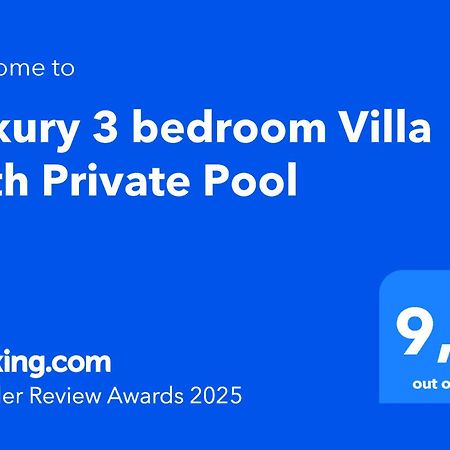 Luxury 3 Bedroom Villa With Private Pool Кабанаш-де-Тавира Экстерьер фото