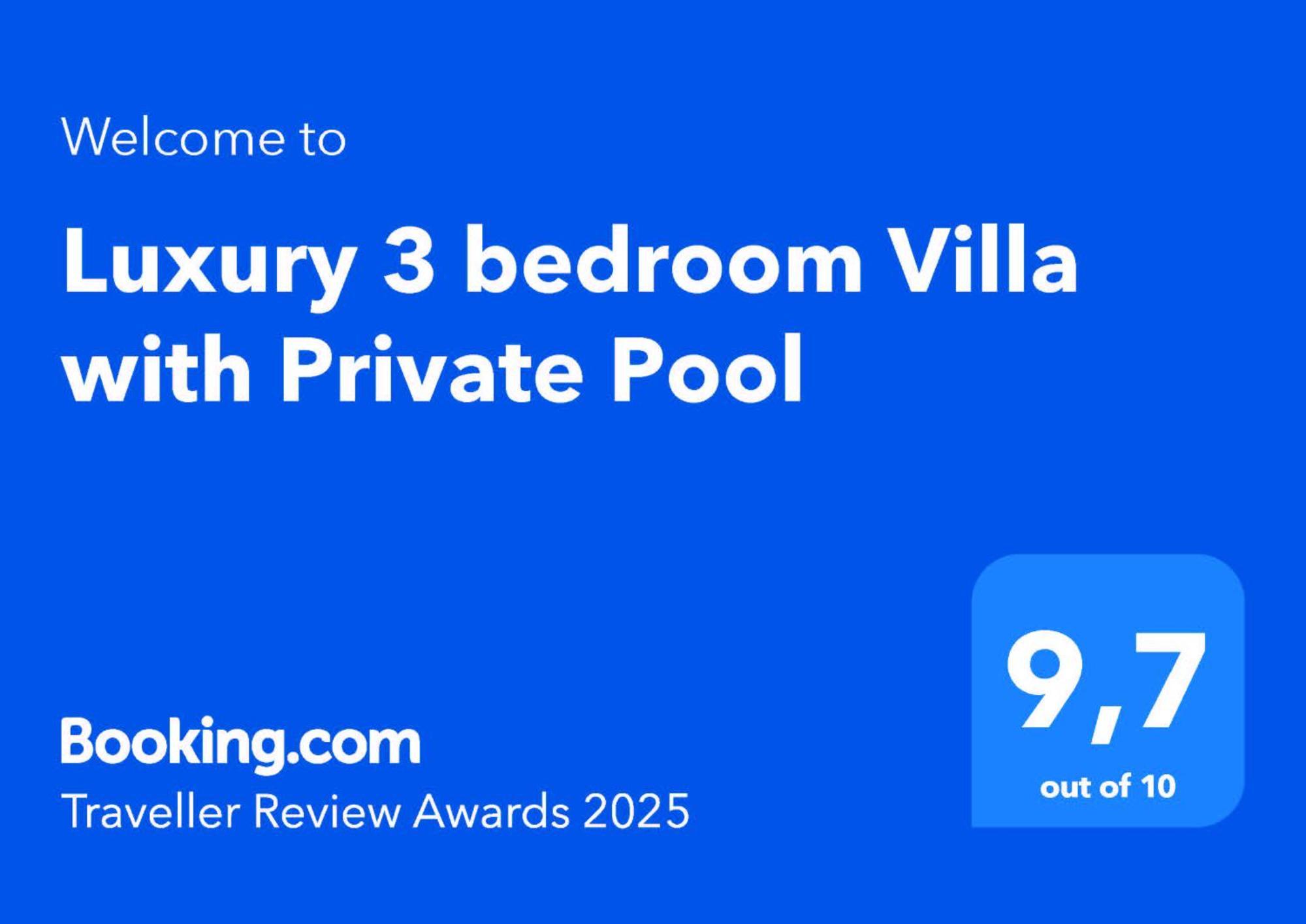 Luxury 3 Bedroom Villa With Private Pool Кабанаш-де-Тавира Экстерьер фото